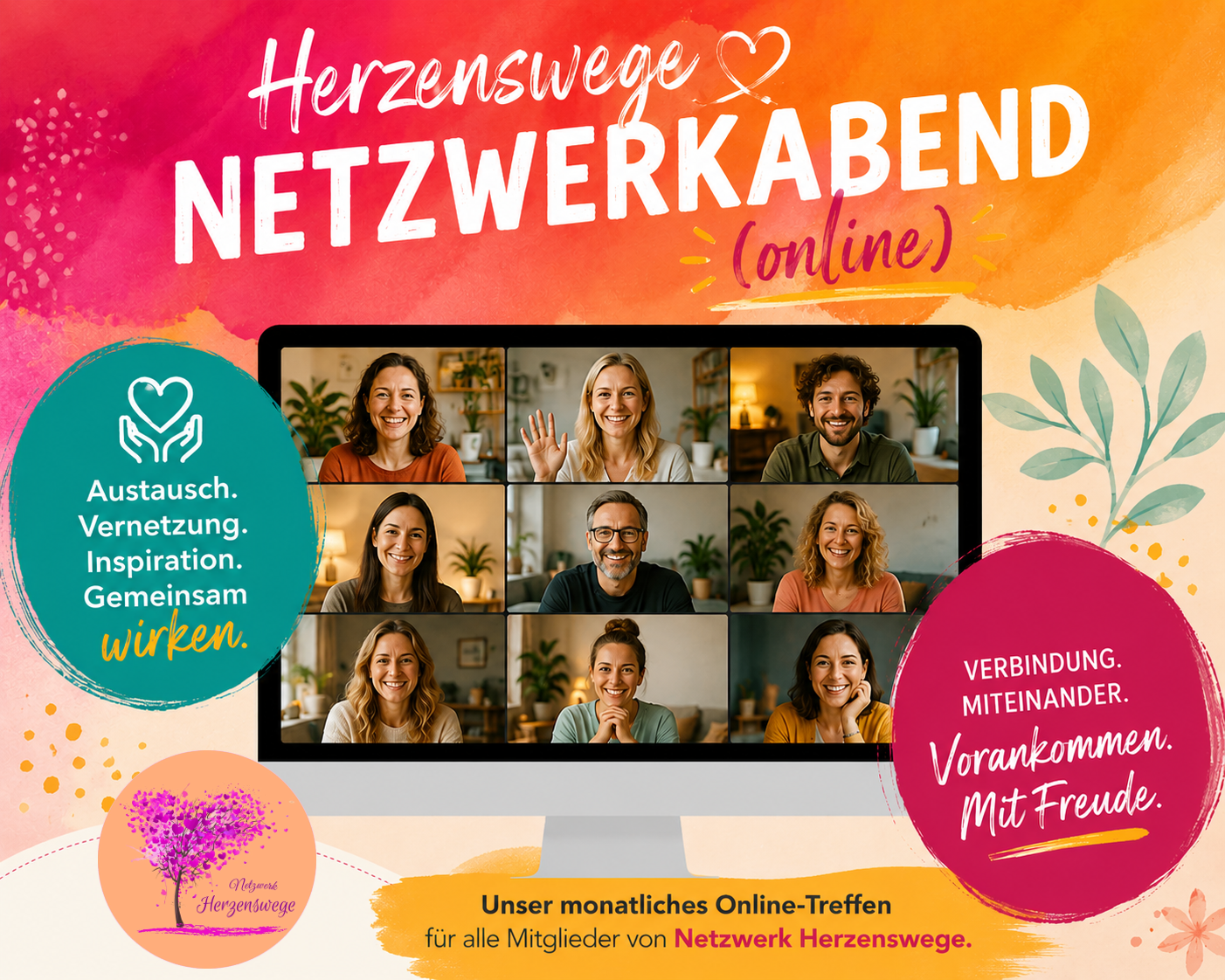 Herzenswege Netzwerkabend (online)