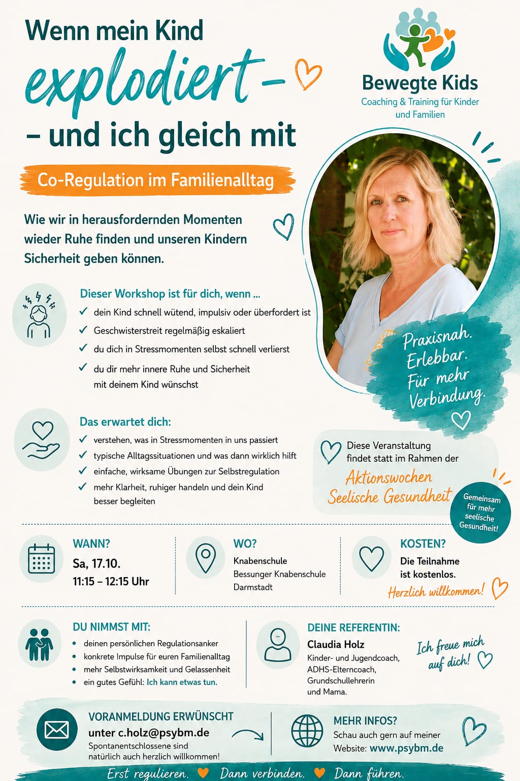 Wenn mein Kind explodiert – und ich gleich mit