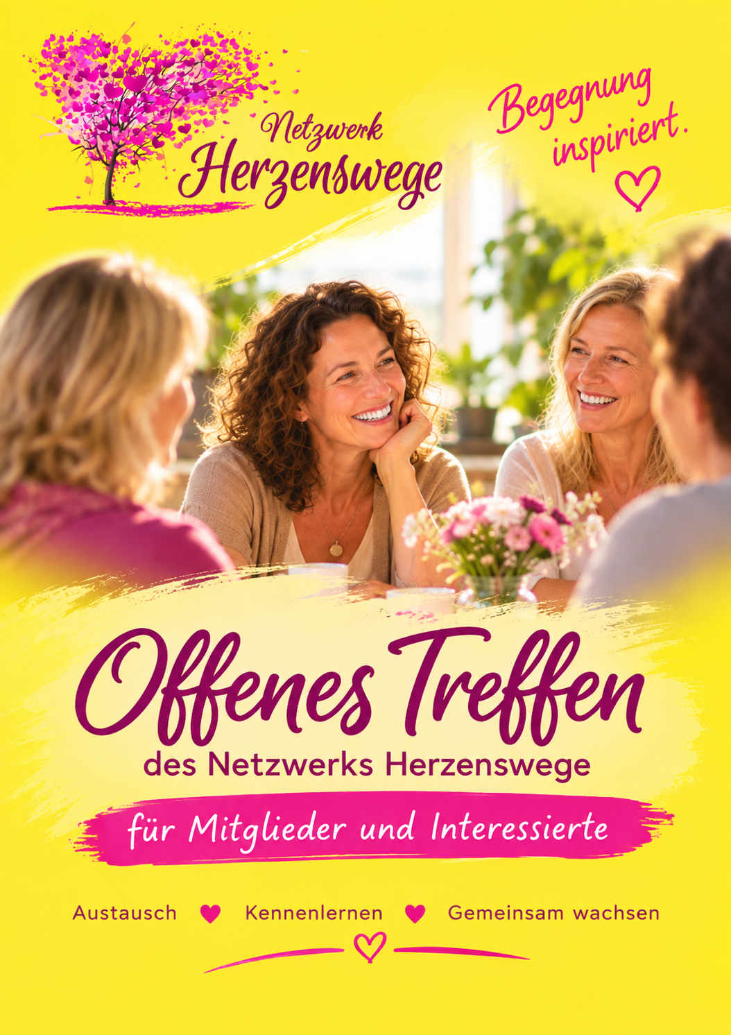 Offenes Treffen des Netzwerks Herzenswege – für Mitglieder und Interessierte